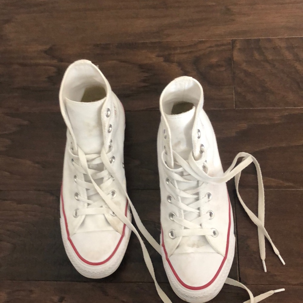 White high top converse